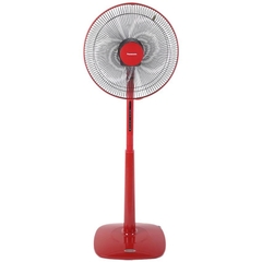Quạt cây Panasonic F-409KMR (màu đỏ, 51W, có remote)