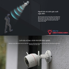 Camera EZVIZ H3c 2K (Wifi Thân 3MP, đêm có màu)