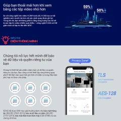 Camera EZVIZ H3c 2K (Wifi Thân 3MP, đêm có màu)