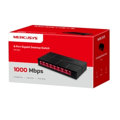 Switch chia mạng Mercusys MS108G (8 cổng Gigabit)