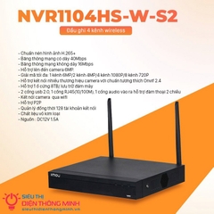 Đầu ghi hình IMOU NVR1104HS-W (Wifi 4 kênh)