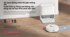 Robot hút bụi lau nhà Xiaomi Vacuum X20 (Tự động giặt rẻ lau, chính Hãng)