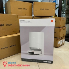 Robot hút bụi lau nhà Xiaomi Vacuum X20+ (Tự động giặt rẻ lau, tự động đổ rác, chính Hãng)