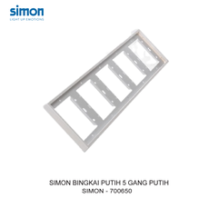 Khung năm màu trắng Simon i7 700650