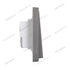 Module công tắc ba 1 chiều màu Xám (Grey) Simon i7 701031-61