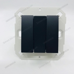 Module Công tắc Ba 1 chiều màu Đen Simon V8 80371-26