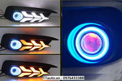 LED gầm trước sau  kiểu máy bay cho Civic 2016-2020