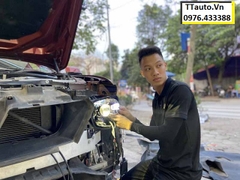 ĐỘ BI PHA HYUNDAI SANTAFE 2018
