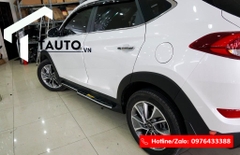 Bệ bước ngoài Hyundai Tucson 2019 Mẫu thể thao Chính Hãng
