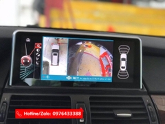 CAMERA 360 DCT CHO BMW X6  VÀ MÀN ANDROID CAO CẤP