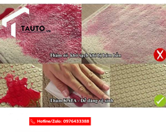 Bộ lót cốp và lưng hàng ghế 2 Hyundai Accent thương hiệu Kata