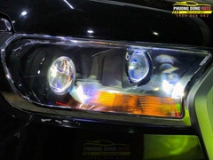 ĐỘ ĐÈN FORD RANGER CỰC SÁNG VỚI 3 CẶP XLIGHT
