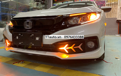 Đèn led gầm kiểu xương cá cho Civic 2019-2020