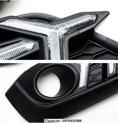 Đèn LED gầm xương cá trước sau kiểu Lamborghini cho Civic 2016-2018