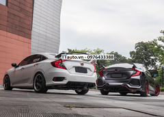 Cánh lướt gió kiểu Type R cho Civic 2016-2020