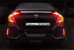 Led gầm hậu cho Civic Type R và Civic Si
