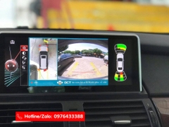 CAMERA 360 DCT CHO BMW X6  VÀ MÀN ANDROID CAO CẤP