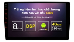 DVD ANDROID C800+ THEO XE TOYOTA PRADO | 100% CHÍNH HÃNG