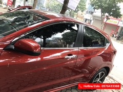 Nẹp chân kính, viền cong kính inox cho Honda HR-V