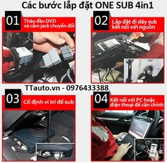ONE SUB FEELART 4 TRONG 1 | SẢN PHẨM CHO LOA NGUYÊN BẢN