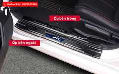 Ốp bậc cửa chống xước cho Civic 2022