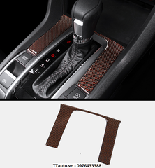 Ốp sợi carbon nội thất kiểu Civic Type R