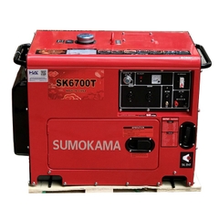 Máy Phát Điện Chạy Dầu Sumokama 5Kw SK6700T