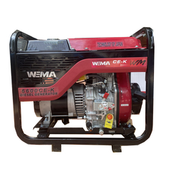 Máy Phát Điện Chạy Dầu Wema 5Kw WM6600CE-K