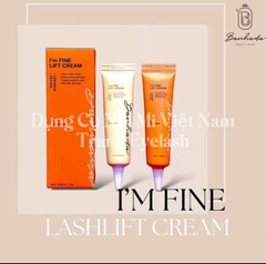 I’m Fine Lift Cream Banhada là bộ sản phẩm uốn nâng mi & định hình chân mày cao cấp