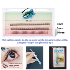 Fullset Tự gắn lông mi Make up kiểu mới hỗn hợp mi chùm sole và mi chữ A (có thể nối mi với keo không cay)