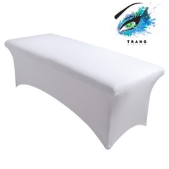 Ga trãi giường màu trắng, Ga bọc giường spa- nối mi - phun xăm - Filler