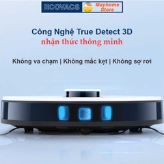 Robot hút bụi lau nhà Ecovacs T8 Max/Power - Hàng trưng bày chưa qua sử dụng- Tặng ID App Ecovacs Home