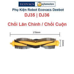 Phụ kiện Robot Ecovacs Deebot DJ35 | DJ36 Khăn Lau | Chổi Lăn Chính | Chổi Cuộn | Đôi Chổi Cạnh | Bộ Lọc Hepa