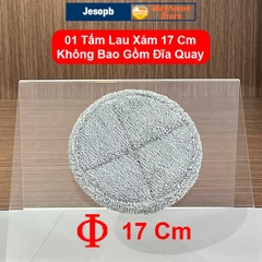 Bộ 18 Đầu Cọ (bán rời) Lắp Cho Máy cọ chổi cọ điện máy chà bàn chải vệ sinh nhà tắm không dây Jesopb K129 Pin 4000mAh