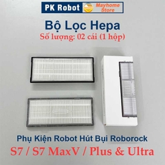 Phụ kiện Robot Hút Bụi Lau Nhà Roborock S7, S7 MaxV, S7 MaxV Plus & Ultra - Chổi lăn, Chổi cạnh, Lọc Hepa, Khăn Lau///