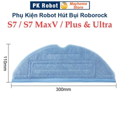Phụ kiện Robot Hút Bụi Lau Nhà Roborock S7, S7 MaxV, S7 MaxV Plus & Ultra - Chổi lăn, Chổi cạnh, Lọc Hepa, Khăn Lau///
