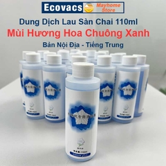 Dung Dịch Lau Sàn, Nước Lau Sàn Cao Cấp 110 ml Cho Robot Ecovacs X1 T10 N9+ T9 T8 T5 Mùi Hương Wild Bluebell Tự Nhiên