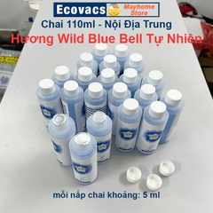Dung Dịch Lau Sàn, Nước Lau Sàn Cao Cấp 110 ml Cho Robot Ecovacs X1 T10 N9+ T9 T8 T5 Mùi Hương Wild Bluebell Tự Nhiên