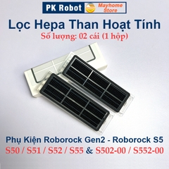 Phụ kiện Robot Xiaomi Roborock Gen2, Roborock S50, S51, S52, S55, S502, S552. Chổi lăn, chổi cạnh, khăn lau, bộ lọc //