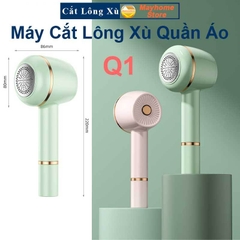 Máy cắt lông xù và xơ vải Cầm tay không dây giúp Áo khoác mùa đông, Áo len mới trở lại, Model Q1 sử dụng Pin Sạc.