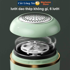 Máy cắt lông xù và xơ vải Cầm tay không dây giúp Áo khoác mùa đông, Áo len mới trở lại, Model Q1 sử dụng Pin Sạc.