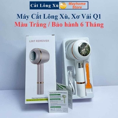Máy cắt lông xù và xơ vải Cầm tay không dây giúp Áo khoác mùa đông, Áo len mới trở lại, Model Q1 sử dụng Pin Sạc.