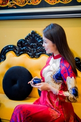 Áo dài Limited phiên bản giới hạn quý phái mùa lễ hội