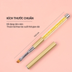 Cọ đắp gel cán đá cao cấp (5/10/30/50 pcs/case)