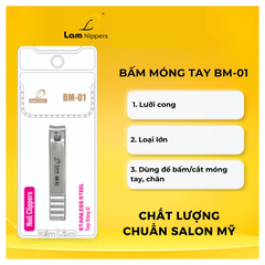 Bấm móng BM01 - Kềm Lâm (5/10/30/50 pcs/case)
