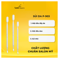 Sủi da inox P-903 - Kềm Lâm (5/10/30/50 pcs/case)