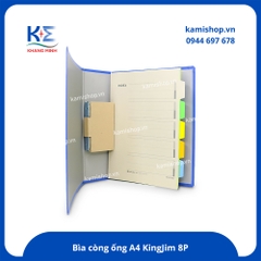 Bìa còng ống KingJim 8P No.1478GSV - XD