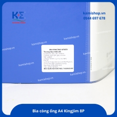 Bìa còng ống KingJim 8P No.1478GSV - XD