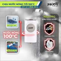 Máy bơm tăng áp mini điện tử SHIRAI S20 (24V-80W)