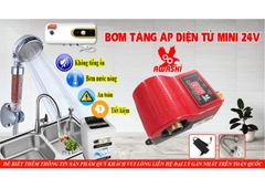 Máy bơm tăng áp mini 24V Awashi ASB-24 (24V - 70W)